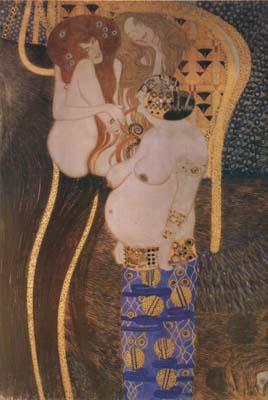 Gustav Klimt Beethoven Frieze (mk20) Germany oil painting art